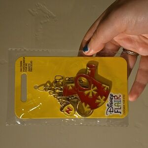 Disney Chip and Dale Rescue Rangers Flair Charm Keychain